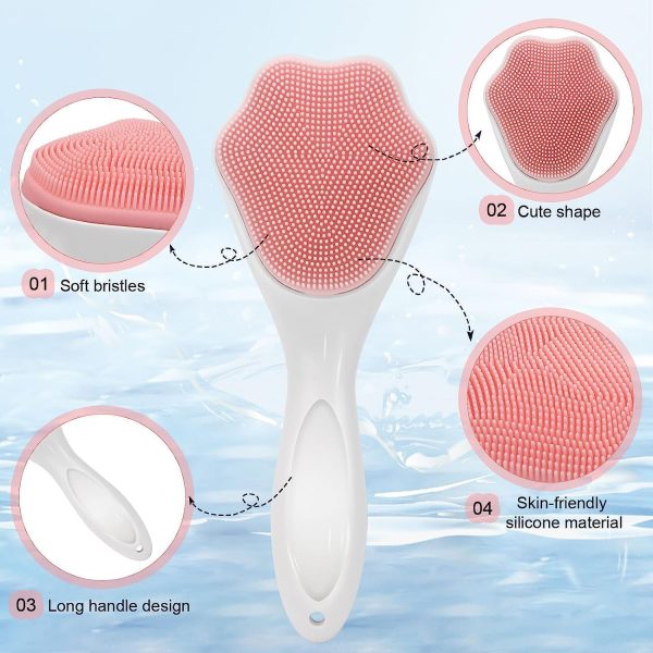 1 Pcs Silicone Face Scrubber AND Facial Cleansing✨