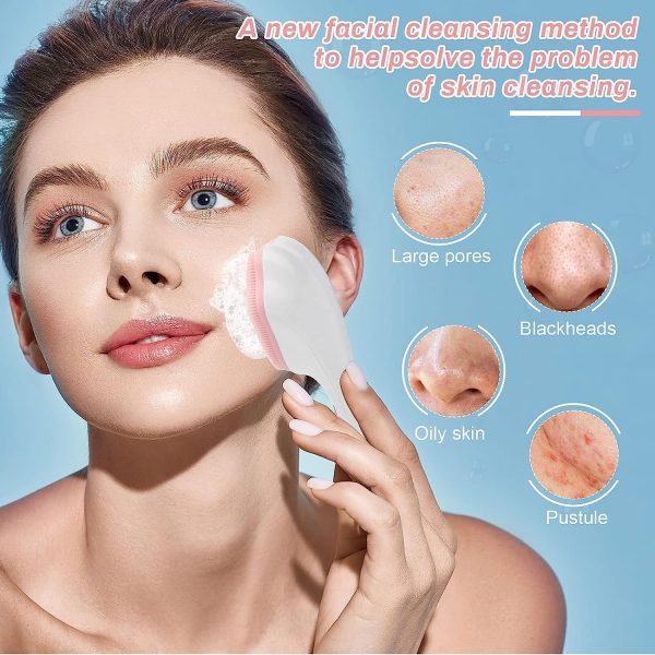 1 Pcs Silicone Face Scrubber AND Facial Cleansing✨