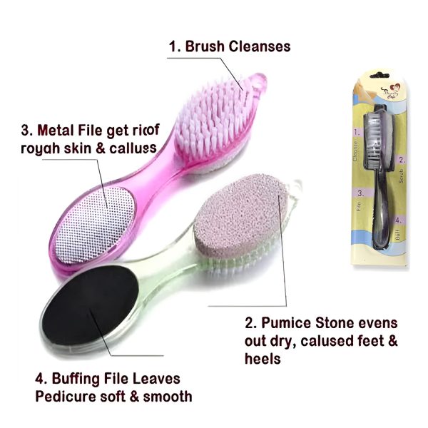 Multi Use Pedicure Paddle Brush🛁✨