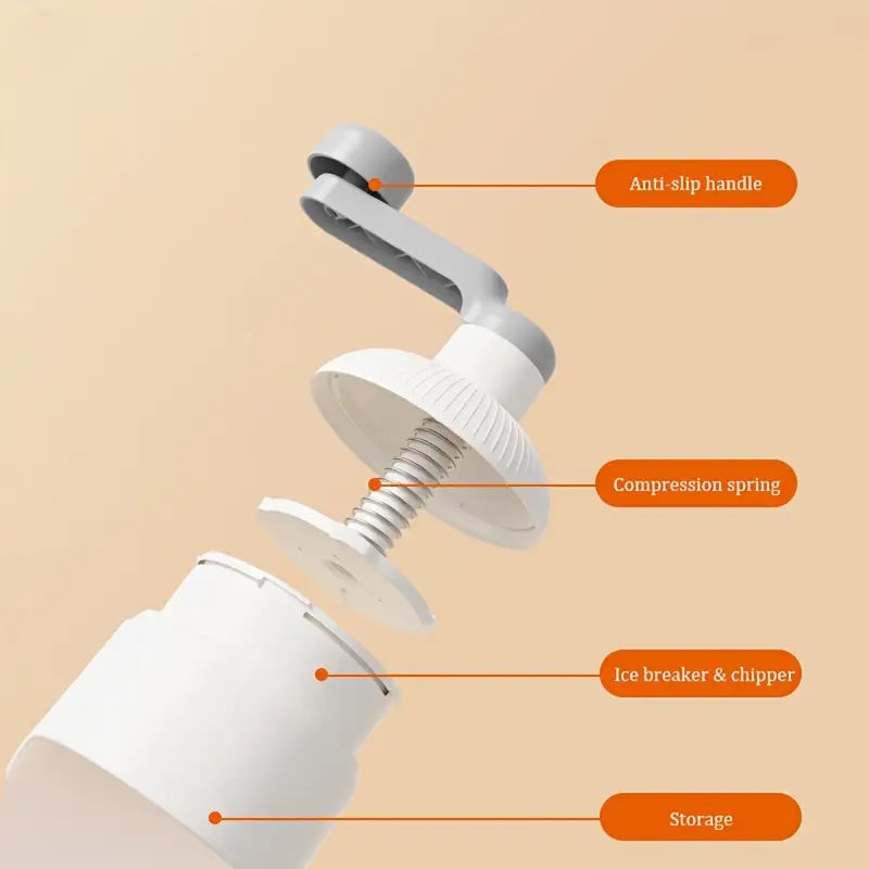 A Manual Shaved Ice, Ice Breaker, Small Ice Maker, Sand Ice, Mein Ice🏖️