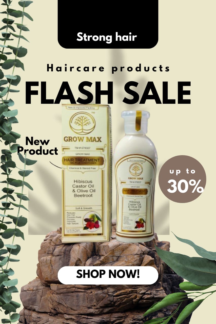 Herbal Grow Max Hair Oil🧴🌺