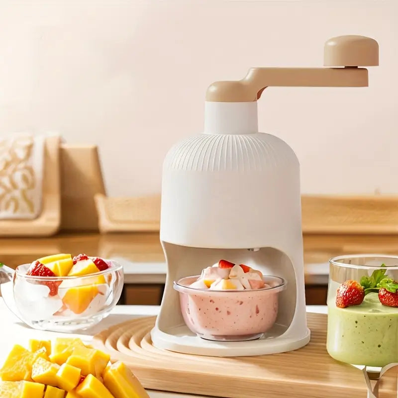 A Manual Shaved Ice, Ice Breaker, Small Ice Maker, Sand Ice, Mein Ice🏖️