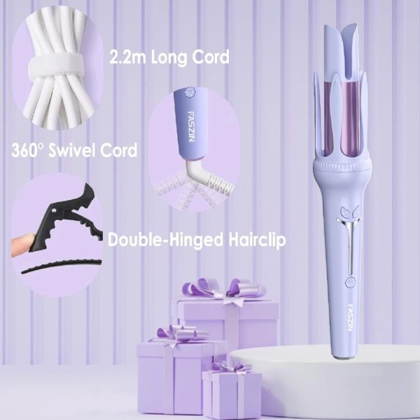 Hair Curler, 32mm Automatic Curling Iron, 💁‍♀️