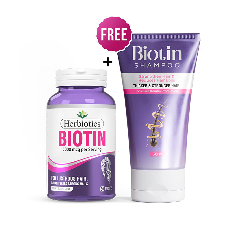 Biotin Hair Strengthening Duo (Get Free Shampoo)