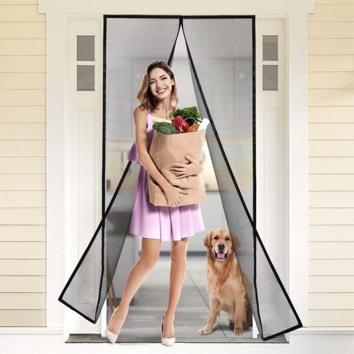 Magic Mesh Deluxe- Hands Free Magnetic Screen Door🚪🌬️