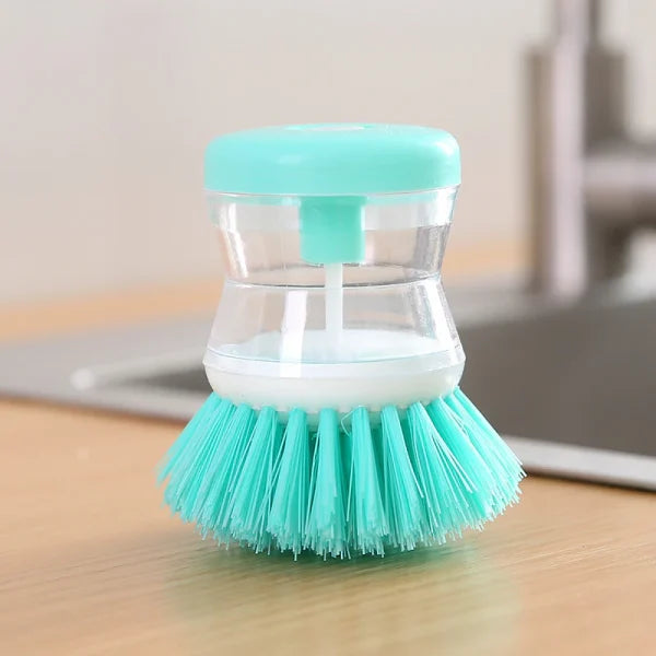 Mini Kitchen Liquid Dish Cleaning Brush🧼