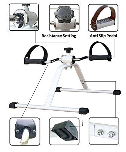 Gym Fitness Easy Pedal Mini Exercise Machine🚴♂️
