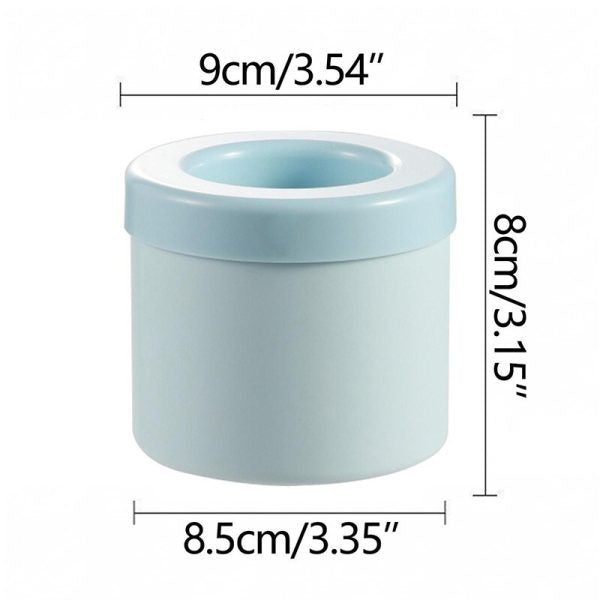 Silicone Ice Cube Maker & Ice Bucket Cup Mold – 2-in-1 Cooling Magic🍹🧊