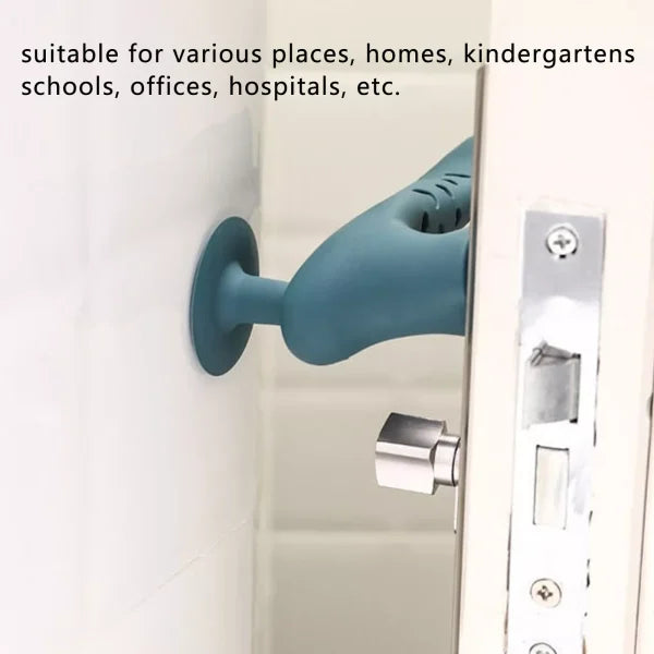 Silicone Room Door Handle Stop Guard Protective Door Knob Cover🚪✨PACK OF 4