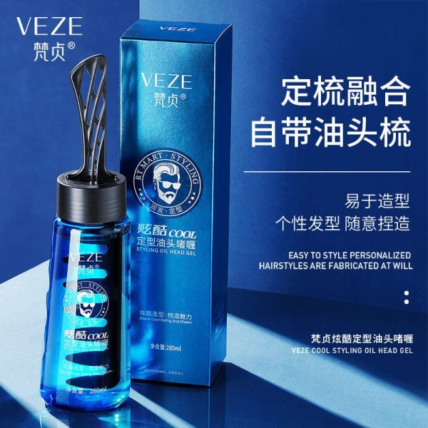Veze Styling Head Oil Gel Keeps Your Style In Place All Day💇‍♂️